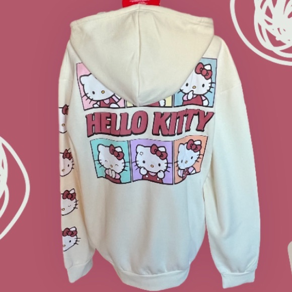 HELLO KITTY GRAPHIC HOODIE - Picture 3 of 9